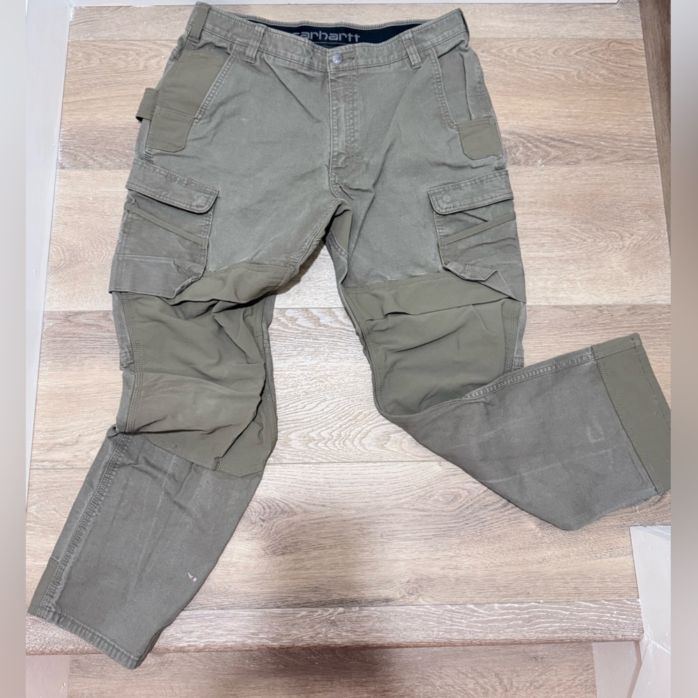 Carhartt Men's Olive Cargo Pants